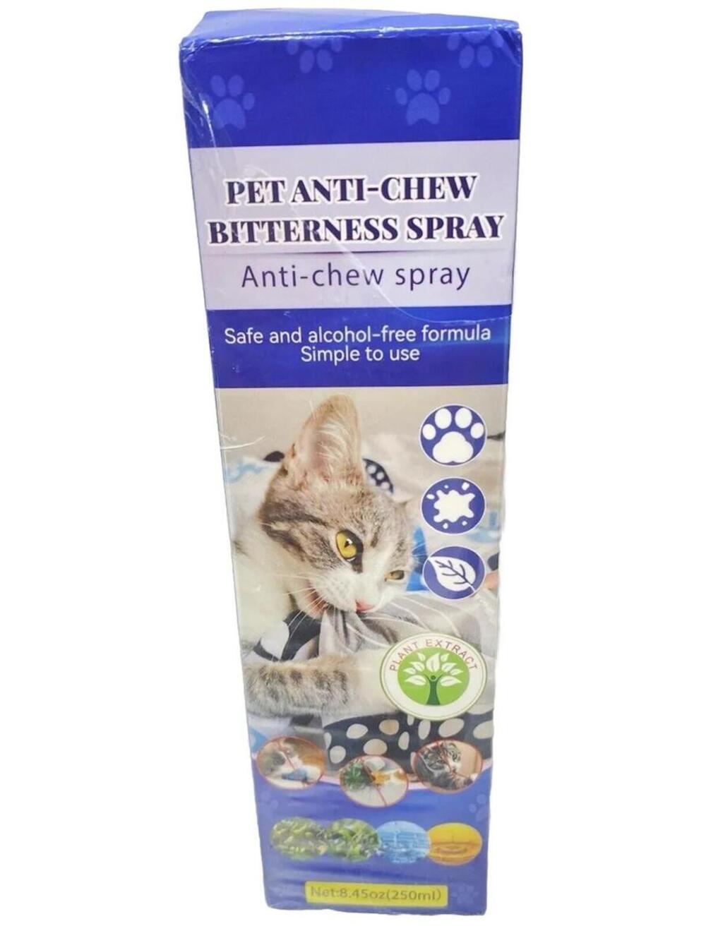 Pet Anti Chew Bitterness Spray New Open Box